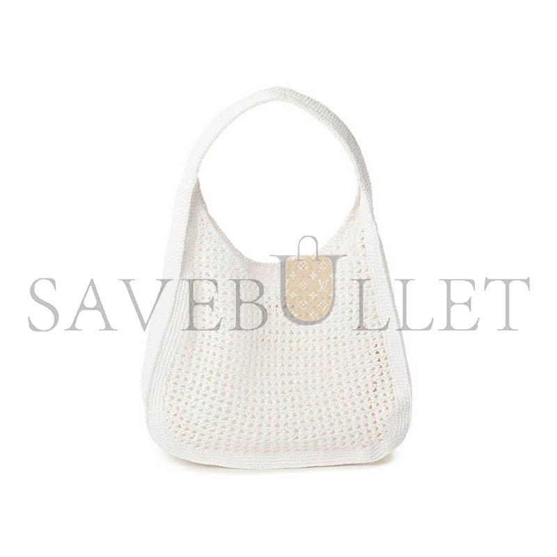 MIU MIU CROCHET-KNIT HANDBAG 5BC116 (44*31.5*8cm)